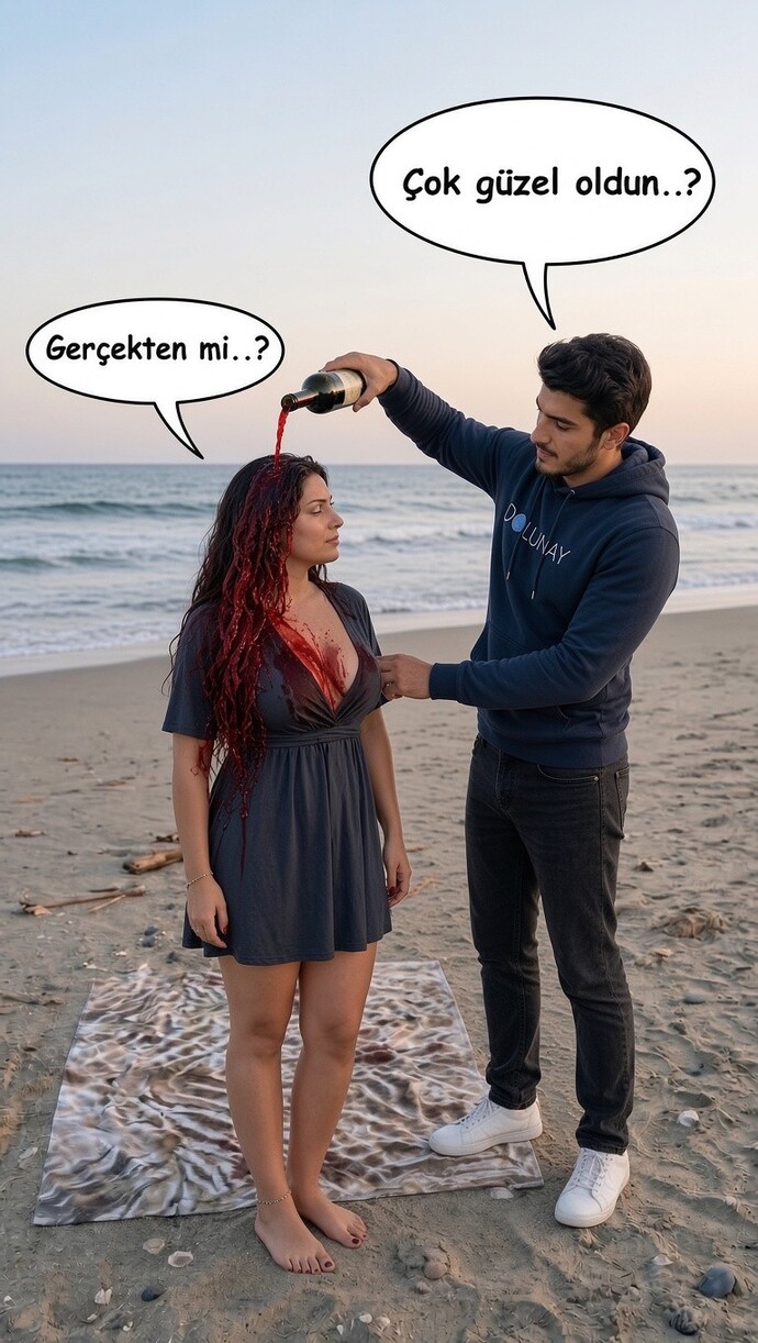 Şarap gibi biri misin, yâda serap mısın?