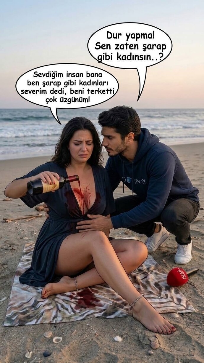 Şarap gibi biri misin, yâda serap mısın?