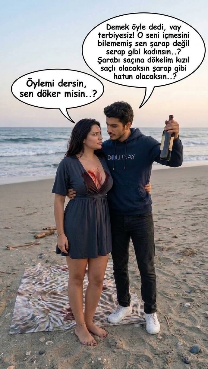 Şarap gibi biri misin, yâda serap mısın?