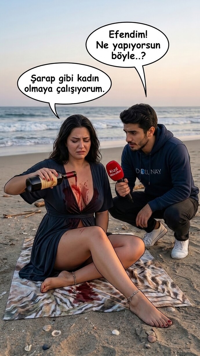 Şarap gibi biri misin, yâda serap mısın?