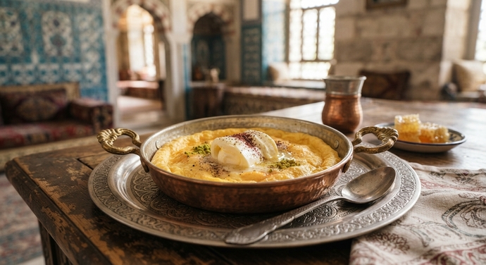 Kaymaklı yumurta 🤤