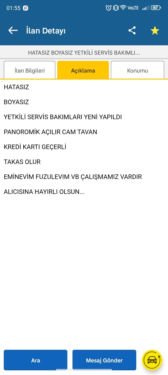 Bütçeye uygun ve görüntüsü hoş bu araç sizce alınır mı?