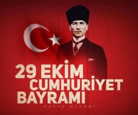 Her Cumhuriyet bayramımızda içime bir coşku doluyor, sizler de öyle misiniz?