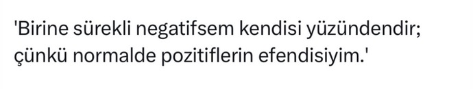 Sen genel olarak pozitif biri misin, yoksa negatif mi düşünürsün?