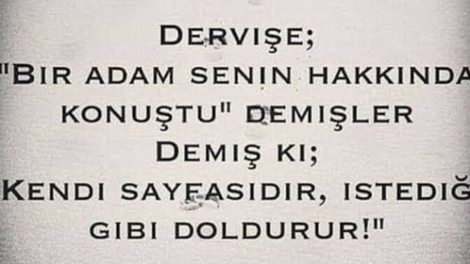 Kişi kendinden bilir işi sözüne katılıyormusunuz?