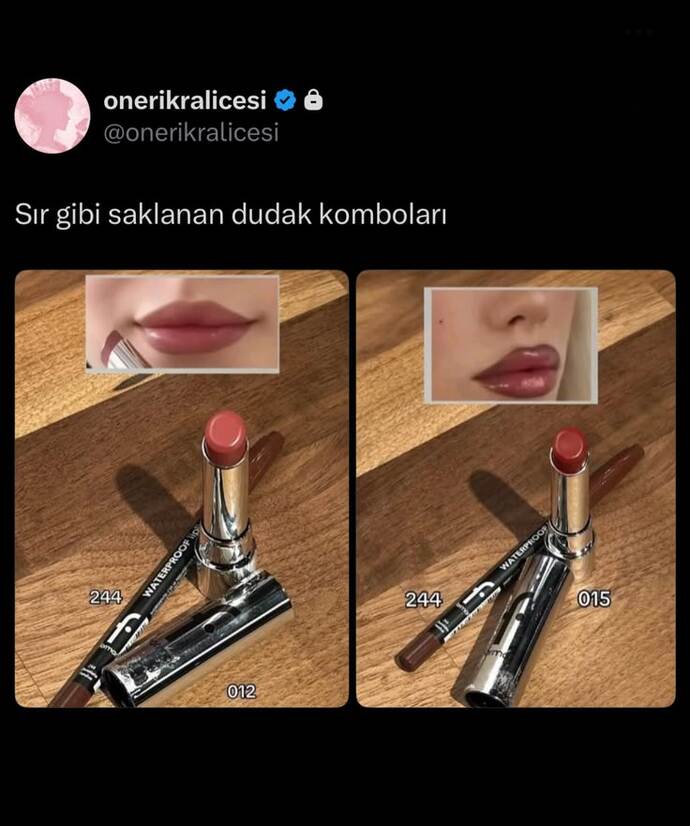 Dudak kombonuzu sır gibi saklar mısınız?