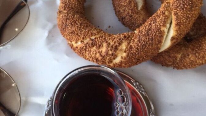 Çay ve simit aşkınız var mı😊​☕​🥯​ ?