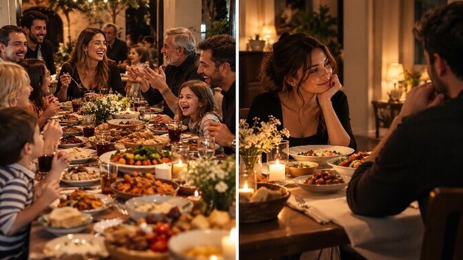 Kalabalık sofralar mı yoksa sakin sofralar mı daha keyifli geliyor?