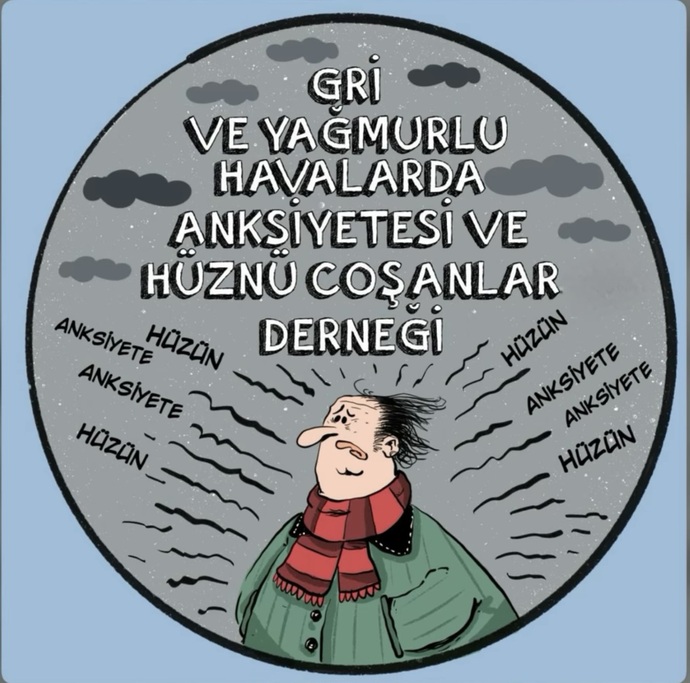 Gri gökyüzü mü insanı melankolik yapar, yoksa melankoli mi gökyüzünü gri gösterir?