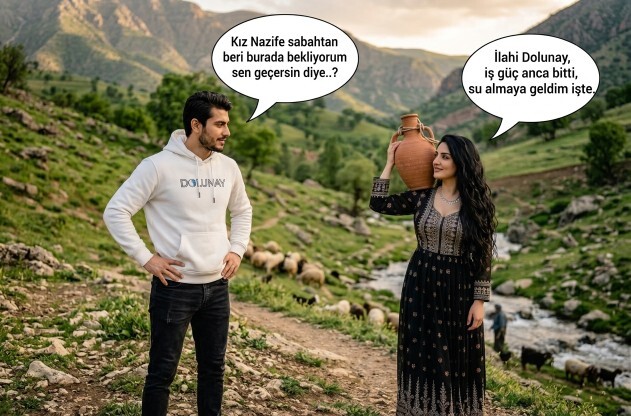 Kız mısın gelin misin, yâda bir gelincik misin?