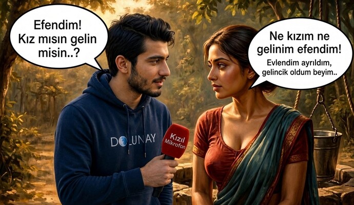 Kız mısın gelin misin, yâda bir gelincik misin?
