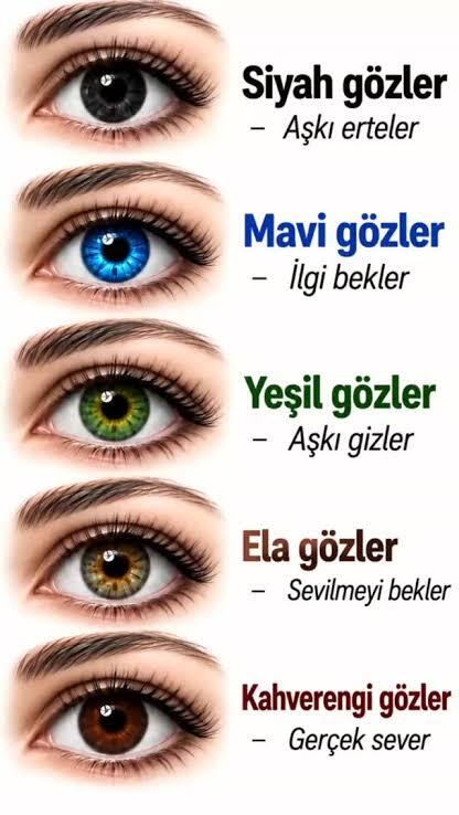 Göz rengi karakteri ve sevgiyi gerçekten anlatır mı, şiir gibi gözler ne renk olur?