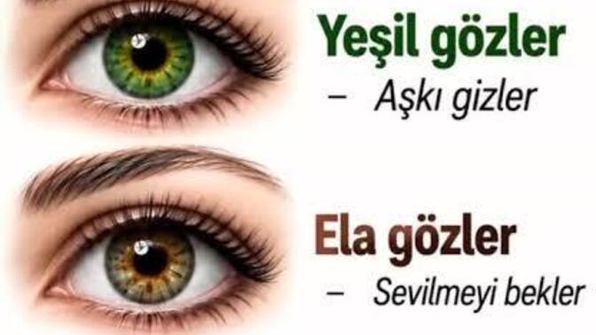 Göz rengi karakteri ve sevgiyi gerçekten anlatır mı, şiir gibi gözler ne renk olur?