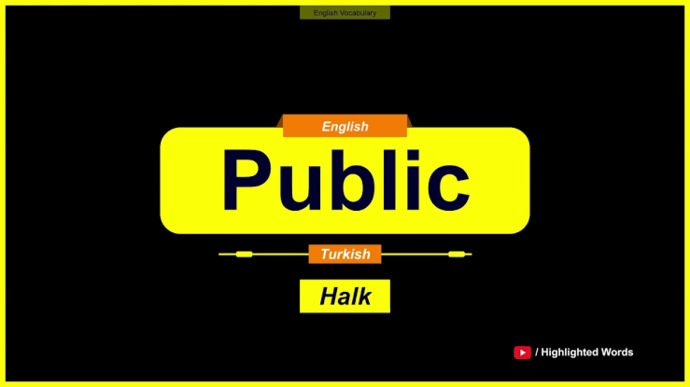 Public ne demek?