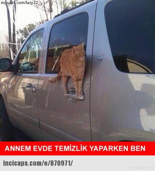 Anneniz evde temizlik yaparken ne halde oluyorsunuz?