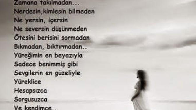Sevmek için illa birisinin yanında mı olma gerek? İnsan Uzaktan da sevemez mi?
