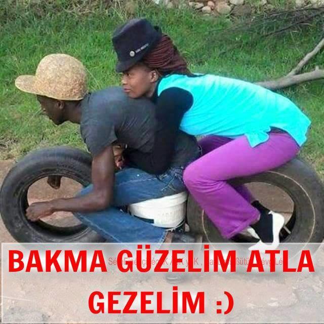 Bakma güzelim atla gezelim ?