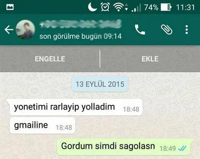 WhatsApp engel