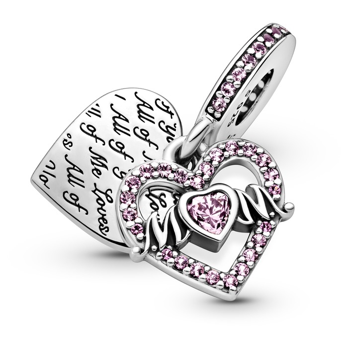 Kalp ve Anne Sallantılı Charm