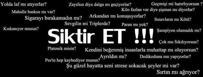 Ya kimseyi takasım gelmiyo neden ?