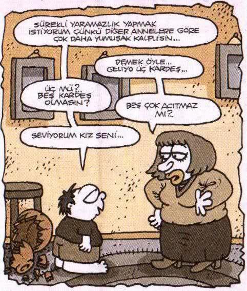 Hiç annenizden terlik yediniz mi ?