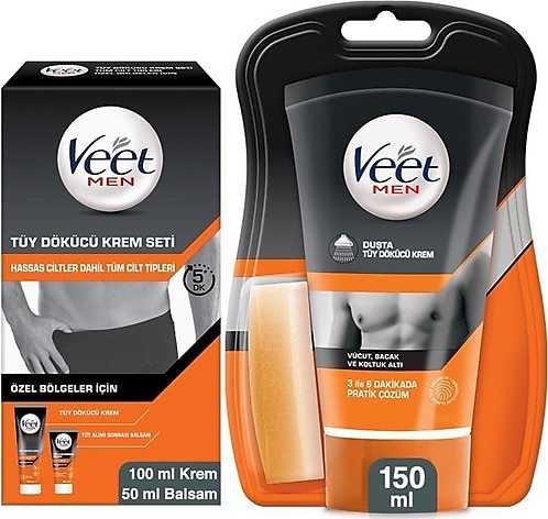 Veet Erkek Özel Bölgeler İçin Tüy Dökücü Krem