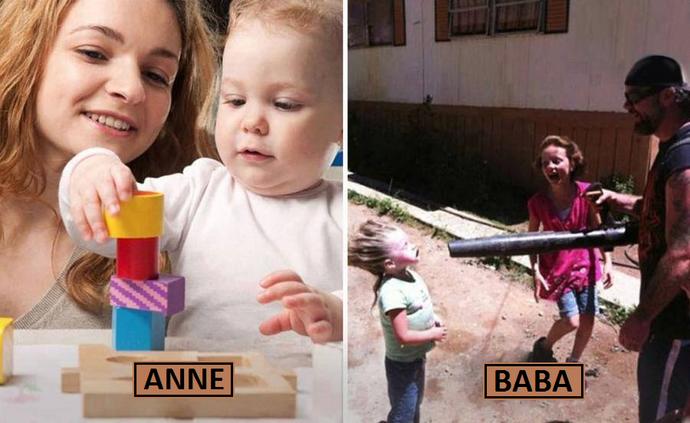 Sizce çocuğa anneler mi yoksa babalar mı iyi bakar?