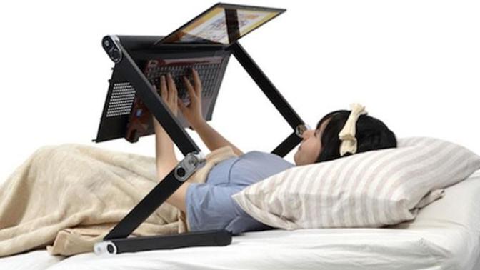 Yatakta laptop kullanmak?