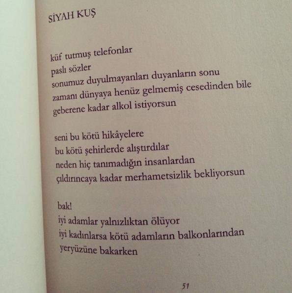 “İyi adamlar yalnızlıktan ölüyor, İyi kadınlar ise kötü adamların balkonundan gökyüzüne bakarken…” sizce?