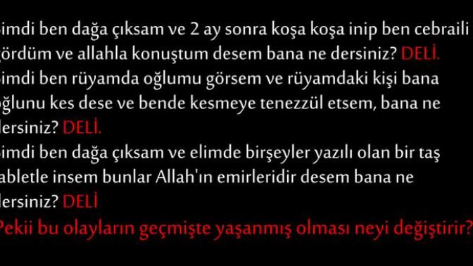 Sizce dinler gerçek mi? Gerçek ise neden düzgün bir kanıtı yok?