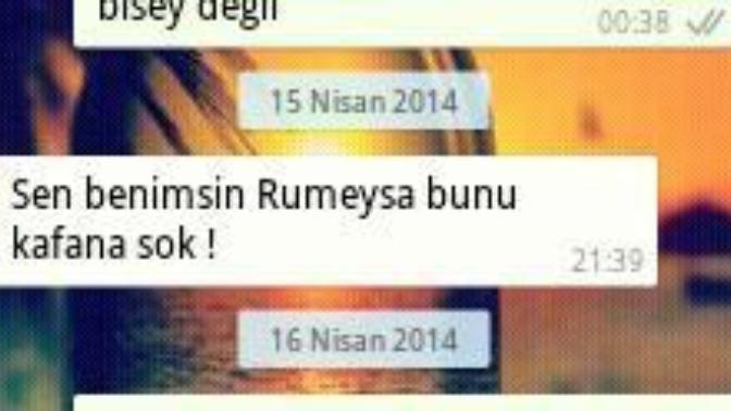 Sen benimsin dedi?