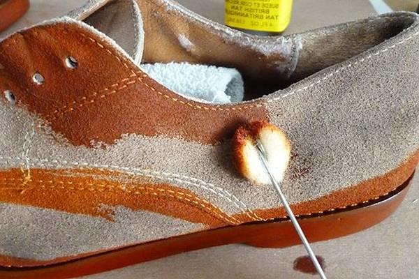 Ayakkabının rengi nasıl değiştirilir?