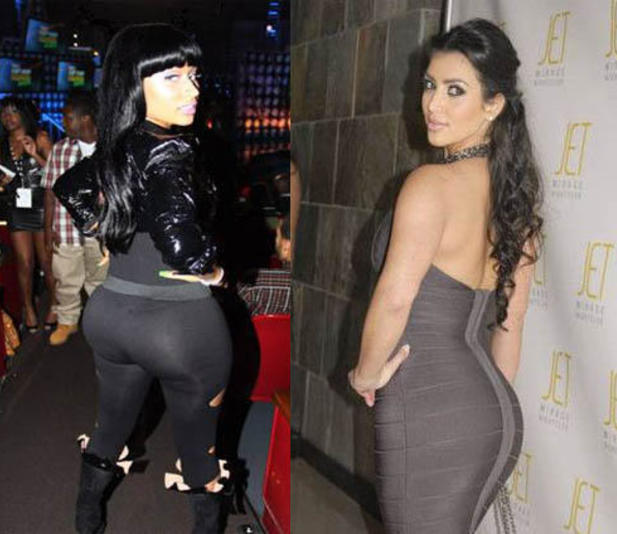 Nicki Minaj mı Kim Kardashian mı ?