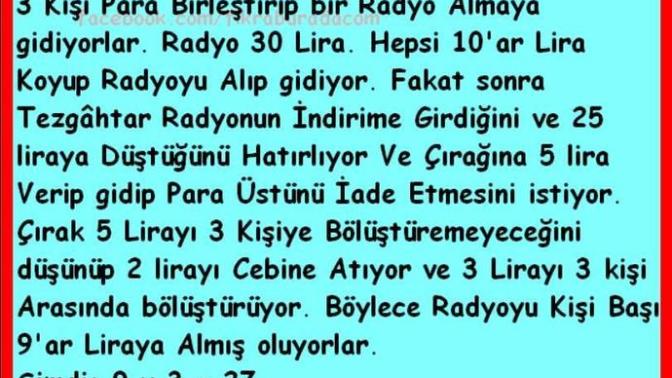 Matematiğin İçinden Çıkamadığı Bilmece?