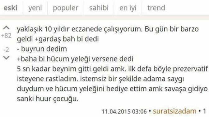 Prezervatifin başka isimleri varmı? (Resimli) ?