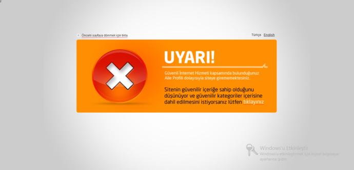 güvenli internet hizmeti ? tumblra giremiyorum?