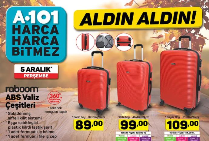 a101 valiz