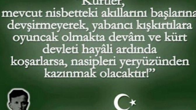 Kürt sorunu işte bu yahu hala hayaller peşinde koşmanın ne anlamı var? Hüseyin Nihal Atsız haklı mı değil mi?