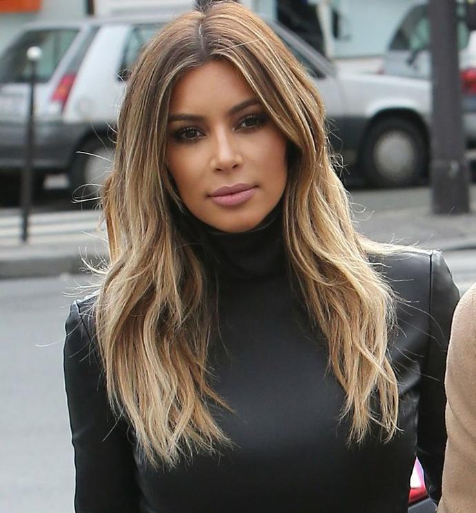 Esmer kızlara sarı yakışmaz ise kim kardashian ne?