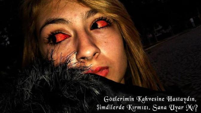 Ne içince gözler böyle kırmızı olur?