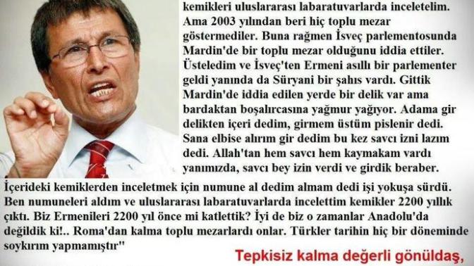 Zazaların Yüzde 95i Türkmendir. Eski Türk Tarih Kurumu Başkanı Yusuf Halaçoglu Açıklamıştı. düşünceleriniz nedir?