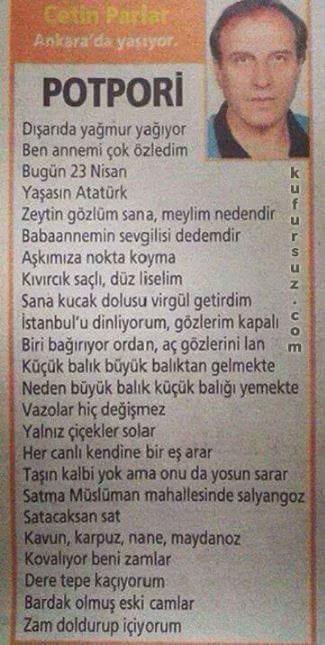 Ruh Halim Posta Gazetesi Şiir Köşesi Gibi La Peki Sizin Ruh Haliniz Nasıl Gecenin Bu Vakti :Dd?