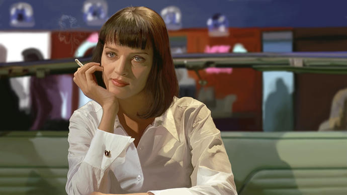 Pulp Fiction'daki Mia Wallace hakkında düşünceleriniz?