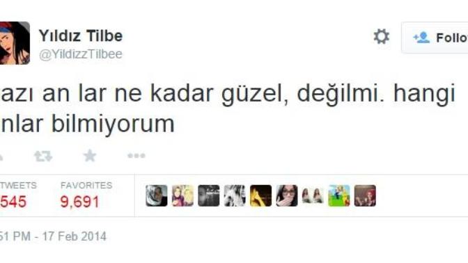 Yıldız Tilbe'nin yaşadığı kafayı nasıl yaşayabilirim sizce?