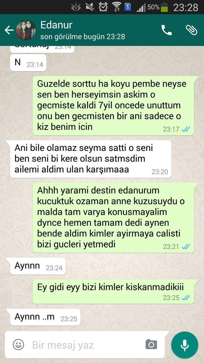 Kankamla whatsapp konusmalari goruntulu?
