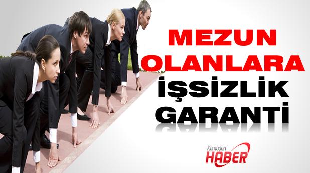 Üniversite mezunu olup da çalışmayan var mı?