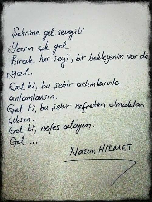 Şiir sever misin?
