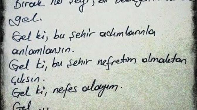 Şiir sever misin?