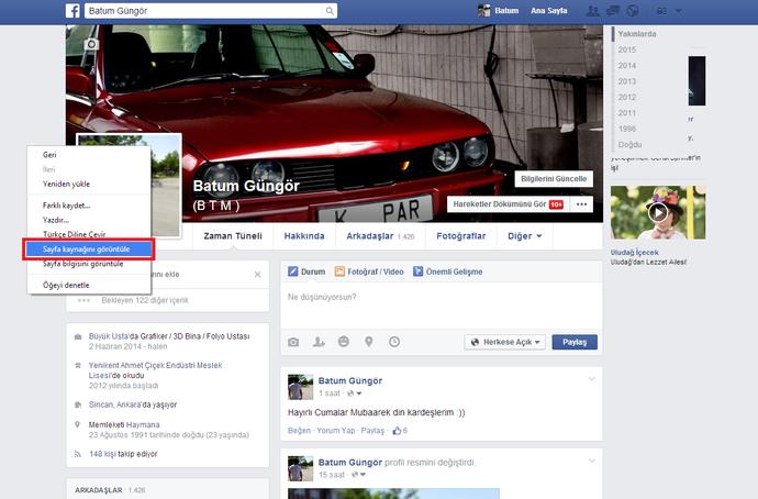 FACEBOOK PROFİLİNE KİM EN SON BAKMIŞ ÖGRENMEK İSTEMEZMİSİNİZ ?