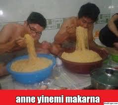 Makarna sevmeyen var mı :P ?